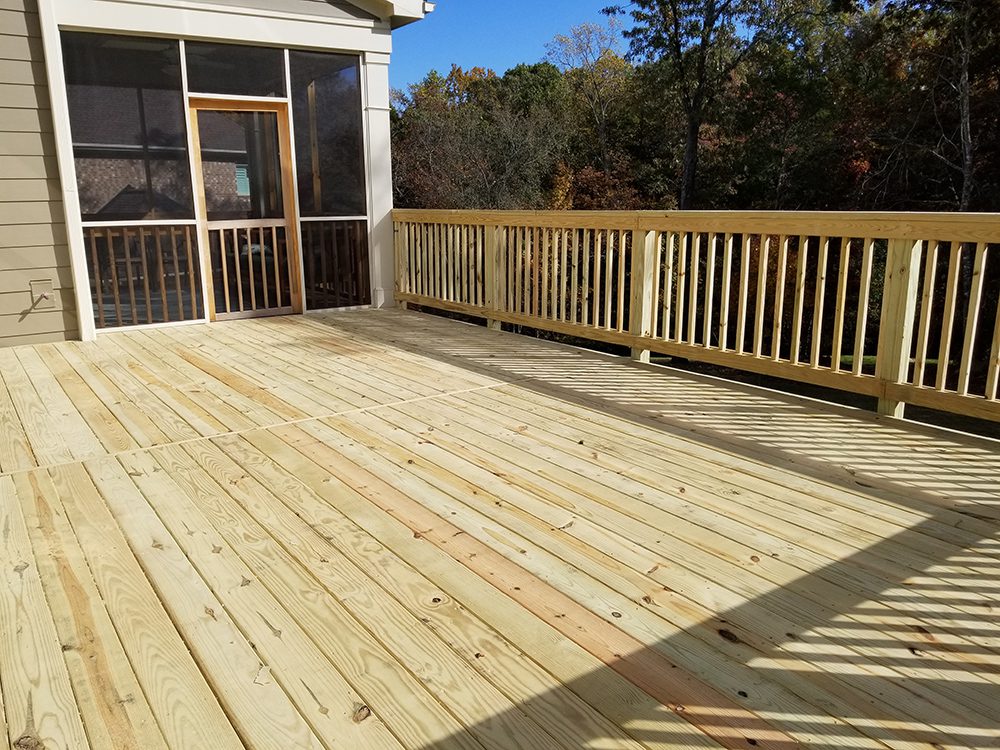 Citywide Fence & Deck Fort Mill SC | new deck with rail